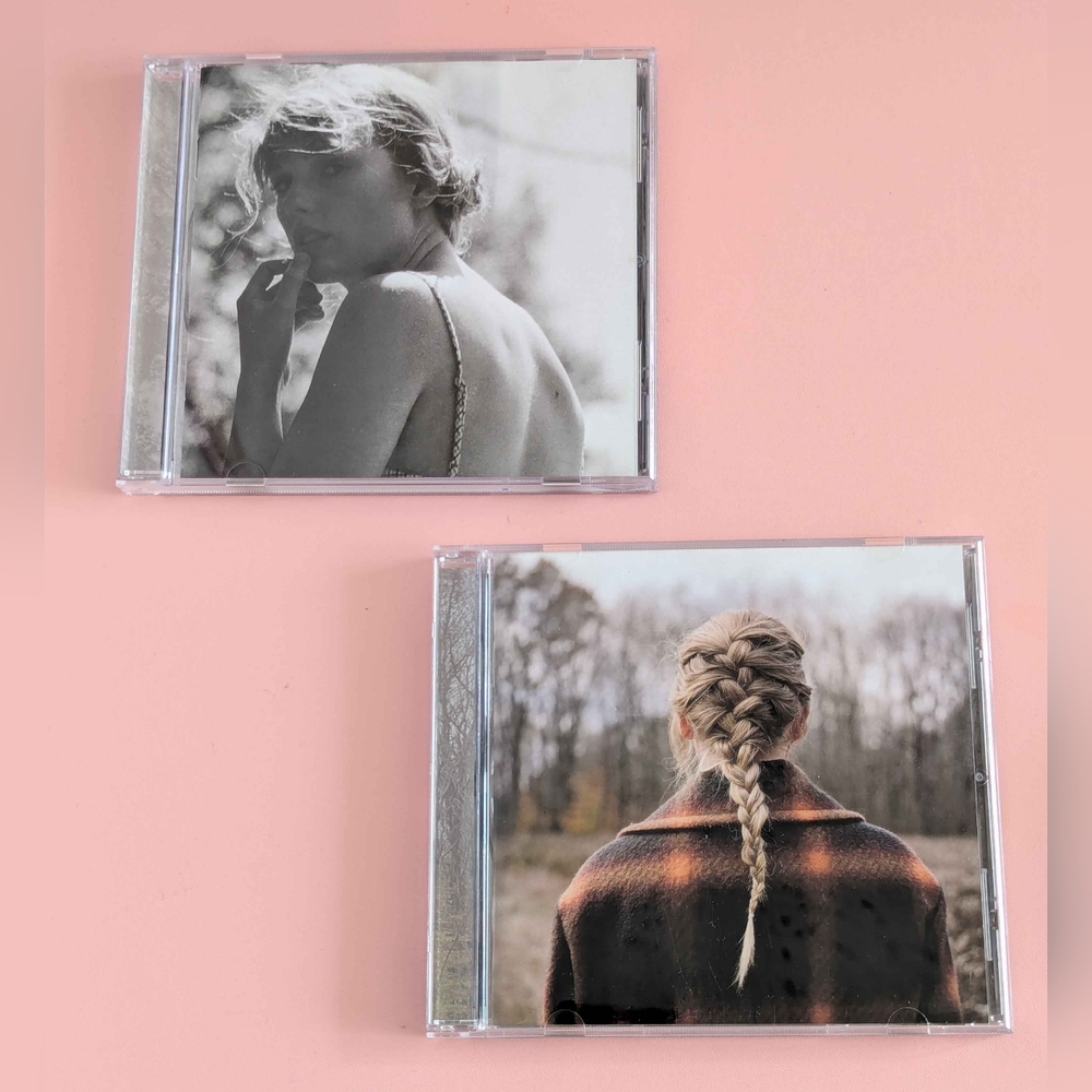 SOLD Taylor Swift Folklore and Evermore CD Set Sister Albums